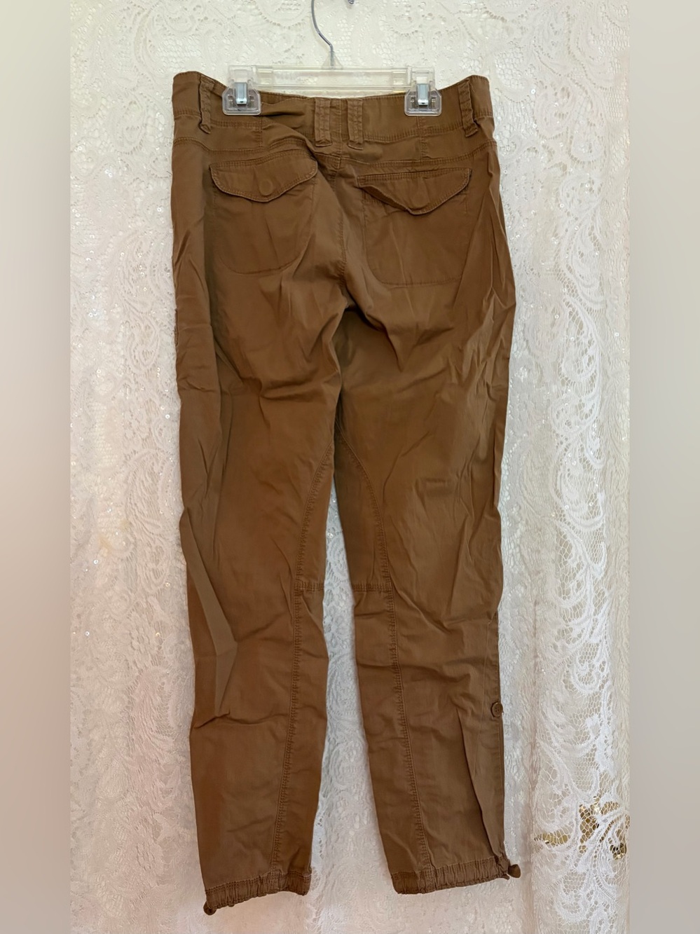 Calvin Klein Jeans Pre-loved Women’s Pants in Rust Size 4 - Picture 4 of 8